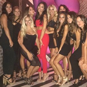 Red Trouser Set Revolve